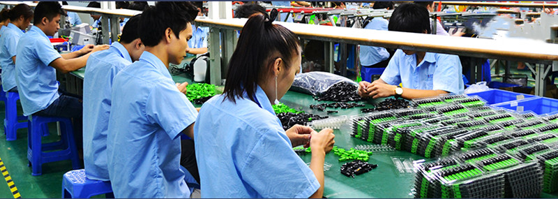 production line for fast connector sc
