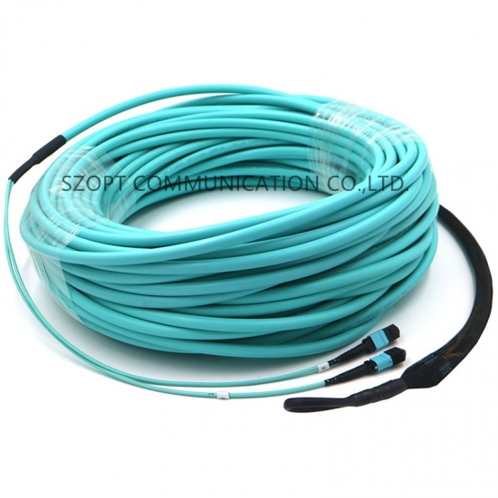 mpo mtp trunk cable with pulling eye