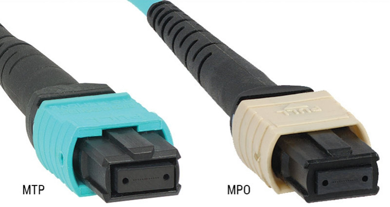diferencia entre conector MTP y MPO
